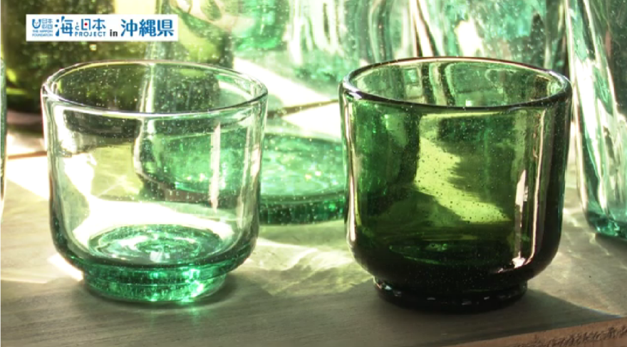 【2022#33】軽石を使用した琉球ガラス