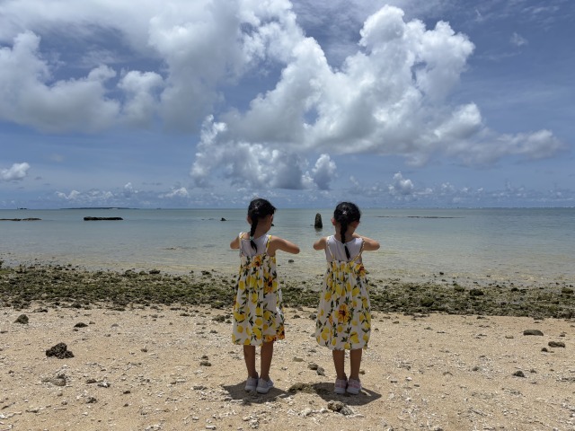 ヤハラヅカサと奥武島いまいゆ市場を探索！　沖縄双子レポートvol2（2025）