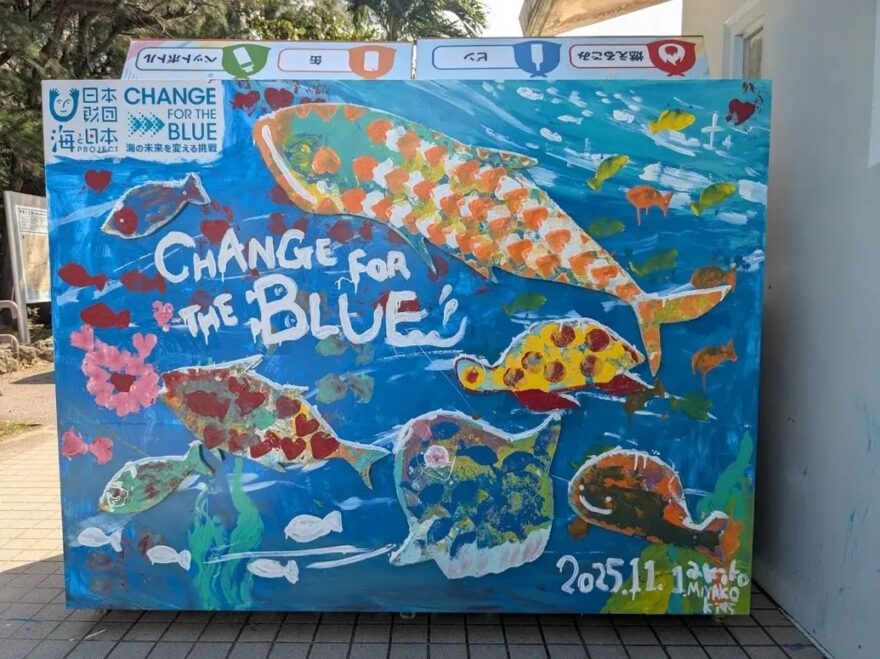 対策必須！宮古島市のビーチのごみ調査でタバコ・飲食関連が最多　「いつでもごみ拾いができる“拾い箱”」を設置 小学生参加のビーチクリーン＆ペイントイベントも開催